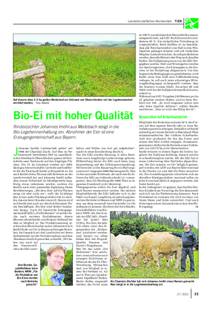 Landwirtschaftliches Wochenblatt TIER Auf diesem etwa 3,5 ha großen Weideland am Ortsrand von Oberschledorn soll der Legehennenstall errichtet werden.