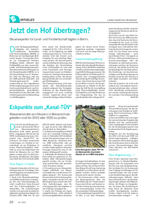 AKTUELLES Landwirtschaftliches Wochenblatt D ie 63.