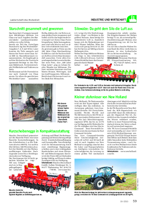 Landwirtschaftliches Wochenblatt INDUSTRIE UND WIRTSCHAFT Das Starschnitt-Postergewinnspiel zum 100-jährigen Jubiläum von Claas war nach Angaben des Har- sewinkeler Landmaschinenher- stellers ein voller Erfolg.