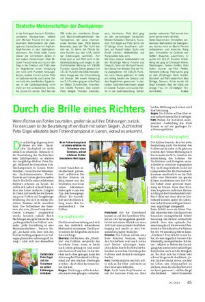 Landwirtschaftliches Wochenblatt TIER D ie zukünftige Eignung eines Fohlens als Reit-, Sport- oder Zuchtpferd ist nicht einfach zu erkennen.