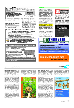 Landwirtschaftliches Wochenblatt BÜCHER Der Pilzberater für unterwegs – von Björn Wergen.