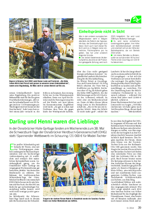 Landwirtschaftliches Wochenblatt TIER reinen Grünlandbetrieb“, lautet seine Begründung.