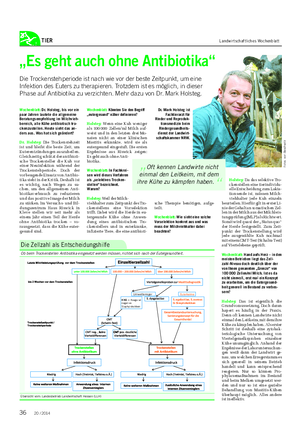 TIER Landwirtschaftliches Wochenblatt Wochenblatt: Dr.