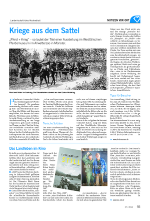 Landwirtschaftliches Wochenblatt NOTIZEN VOR ORT ,Sauacker‘ ausdrückt“.