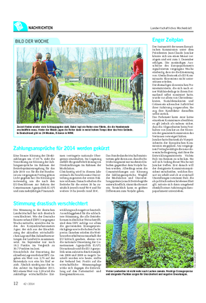 NACHRICHTEN Landwirtschaftliches Wochenblatt Zurzeit finden wieder viele Schleppjagden statt.