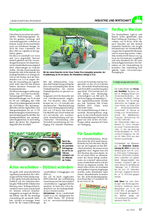 Landwirtschaftliches Wochenblatt INDUSTRIE UND WIRTSCHAFT FIRMENNACHRICHTEN Die Aufsichtsräte des Provin- zial NordWest Konzerns ha- ben Dr.