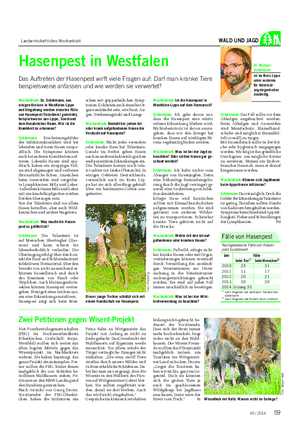 Landwirtschaftliches Wochenblatt WALD UND JAGD Schürmann: Das Fell sollte vor dem Abbalgen angefeuchtet werden.