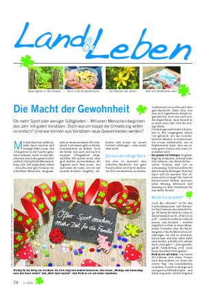 Bauerngärten in der Schweiz Blick in die Studentenküche Die Pflanzen des Jahres Was sind Briefmarken wert?