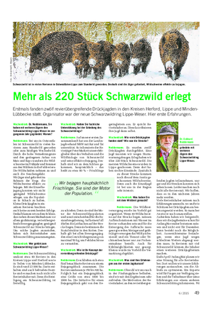 Landwirtschaftliches Wochenblatt WALD UND JAGD Wochenblatt: Dr.