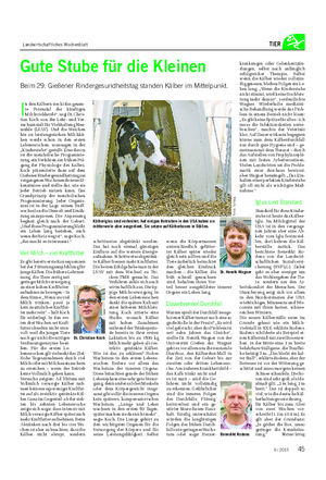Landwirtschaftliches Wochenblatt TIER Gute Stube für die Kleinen Beim 29.
