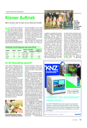 Landwirtschaftliches Wochenblatt KNZ® LECKSTEINE T 0080025966623 www.