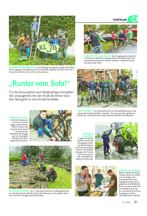 Landwirtschaftliches Wochenblatt STARTKLAR „Runter vom Sofa!