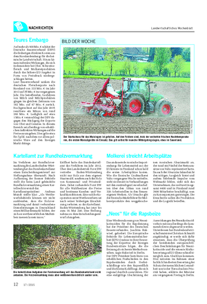 NACHRICHTEN Landwirtschaftliches Wochenblatt Der Startschuss für das Maislegen ist gefallen.
