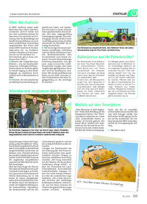 Landwirtschaftliches Wochenblatt STARTKLAR Ohne Abi studieren In NRW studieren immer mehr Menschen ohne Abitur.