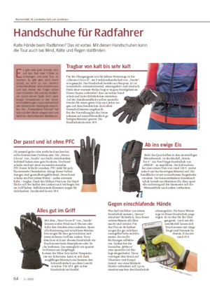 Handschuhe für Radfahrer Kalte Hände beim Radfahren?