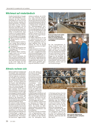 Milchmast auf niederländisch Familie Harink hält in Hengelo rund 1300 Milchkälber in Ko- operation mit dem Unterneh- men Denkavit.