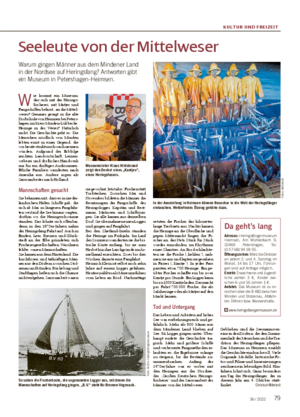 KULTUR UND FREIZEIT 7936 / 2022 Seeleute von der Mittelweser Warum gingen Männer aus dem Mindener Land in der Nordsee auf Heringsfang?