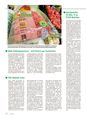 ■ Aldis Haltungswechsel – mit Fleisch aus Tschechien Bio und Haltungsform 4 ausflag- gen, aber tschechisches Rind ins Hackfleisch packen – so geht Haltungswechsel bei Aldi-Nord!