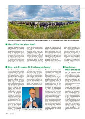 ■ Irland: Kühe fürs Klima töten?